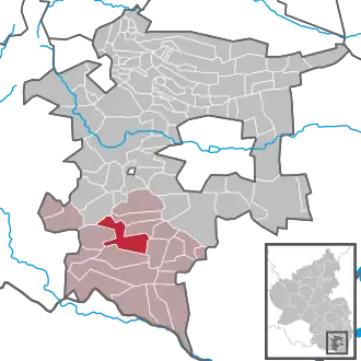 Kaart van Bad Bergzabern