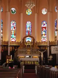 Het interieur van de kathedraal