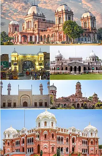 Een collage van Bahawalpur