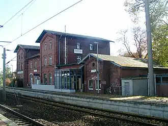 Voormalig stationsgebouw van Gifhorn (2006)