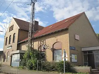 Stationsgebouw van Norddeich