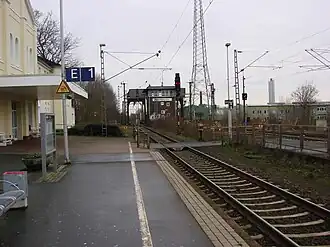 Perrons station Papenburg