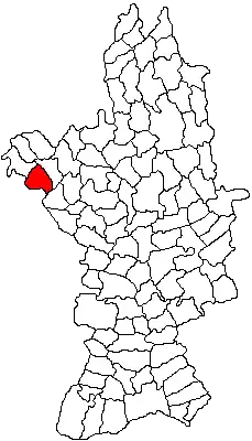 Kaart van Baldovinești