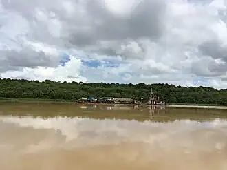 Vrachtvervoer op de Juruá