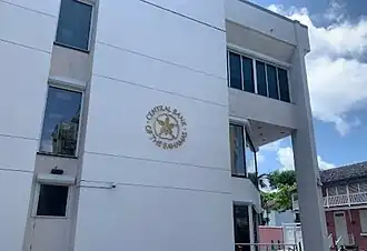 Hoofdkantoor van de bank