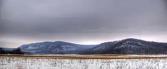 Baraboo Range in de winter