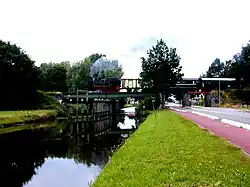 Spoorbrug bij Bareveld in 2003.