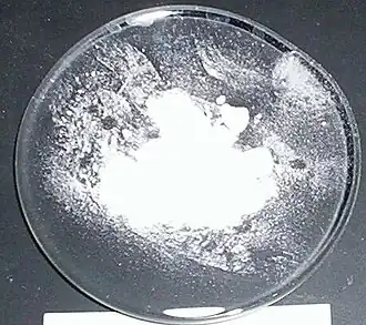 Bariumchloridekristallen