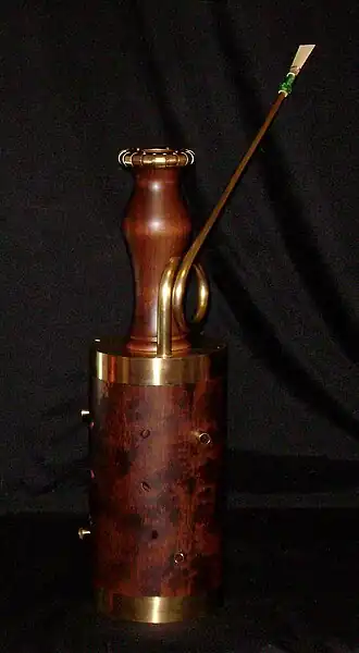 Reproductie van een barok-ranket