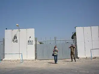 Italiaanse UNIFIL-basis.