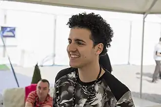 Basim tijdens het Eurovisiesongfestival 2014