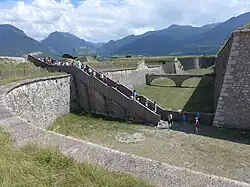 Bastion Dauphin aan het noordfront