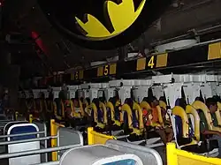 Station van Batman: The Ride