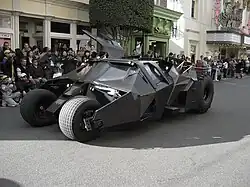 Batmobile uit The Dark Knight (2008)