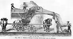 Stationaire dorsmachine uit 1881