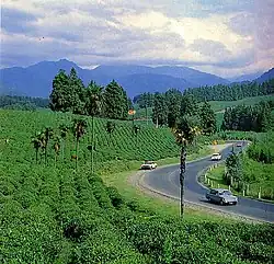 Sovjetroute 19 bij Tsjakvi (jaren 1970)