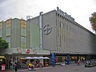 Het voormalige Bayer-Kaufhaus in Leverkusen