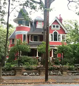 Beath-Dickey House (1890) in de wijk Inman Park, Atlanta