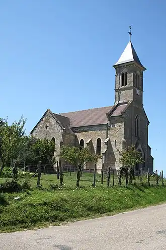 Kerk in Beauvernois
