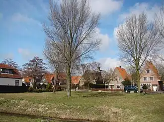 Zuidoostbeemster vanaf Purmerend gezien