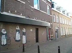 Muurschildering begijnen