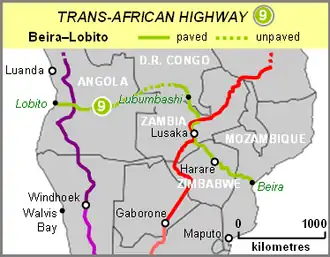 Trans-Afrikaanse weg 9
