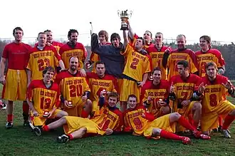De 1e ploeg na winst van de Belgian Cup 2009