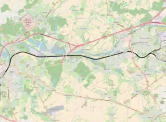 Spoorlijn 118 op de kaart