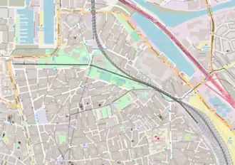 Spoorlijn 12B op de kaart