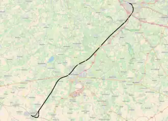 Spoorlijn 21 op de kaart