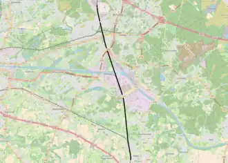 Spoorlijn 21C op de kaart