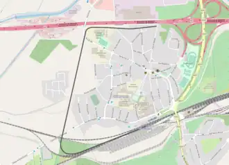 Spoorlijn 245 op de kaart