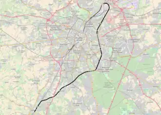 Spoorlijn 26 op de kaart