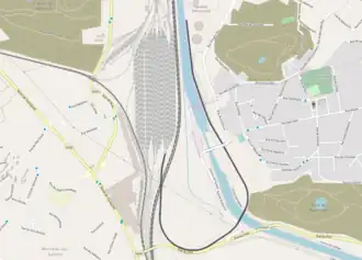 Spoorlijn 260A op de kaart