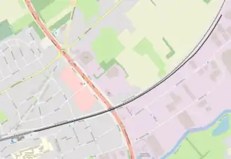 Spoorlijn 280 op de kaart