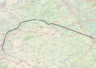 Spoorlijn 35 op de kaart
