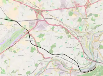 Spoorlijn 36A op de kaart