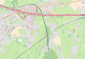 Spoorlijn 38B op de kaart