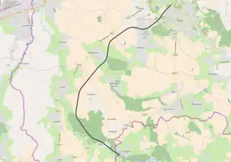 Spoorlijn 98A op de kaart