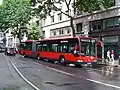 Een gelede Citaro G in Londen