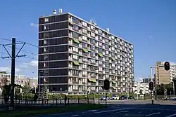 De Beneluxflat langs de Beneluxlaan