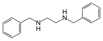 Structuurformule van benzathine