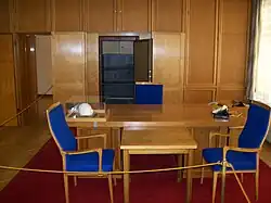 Werkvertrek van Erich Mielke