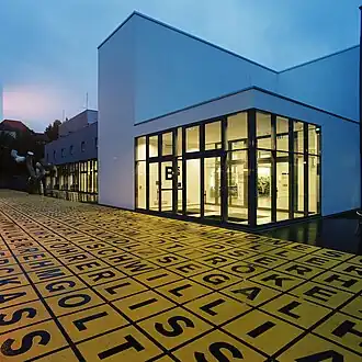 Berlinische Galerie met Buchstabenfeld van Kühn Malvezzi