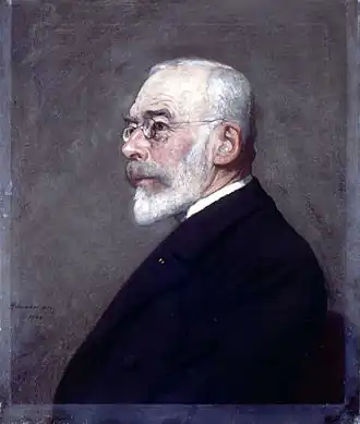Bernard van der Wijck door Hendrik Haverman, 1902
