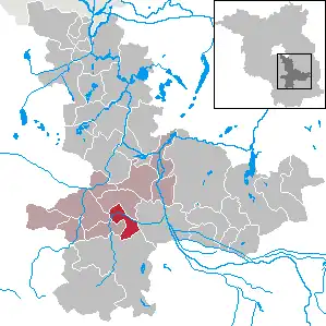 Kaart van Bersteland