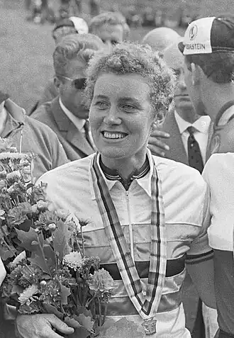 Beryl Burton in 1967 in Heerlen