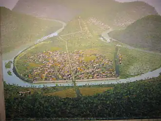 Impressie van het Gallische Vesontio