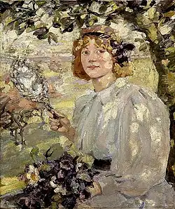 Under the apple tree, 1899