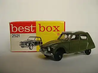 Citroën Dyane met origineel doosje van Best box